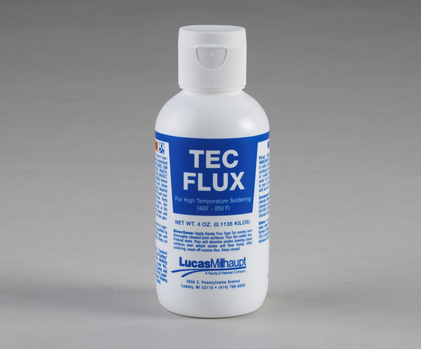 Tec Flux, How to braze, brazing process, fluxing the parts